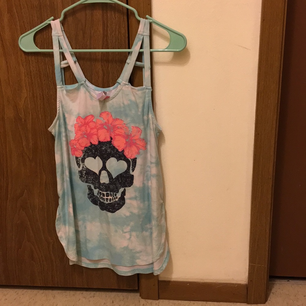 Skull tank top